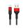 Kabel USAMS Kabel pleciony U5 2A micro USB czerwony